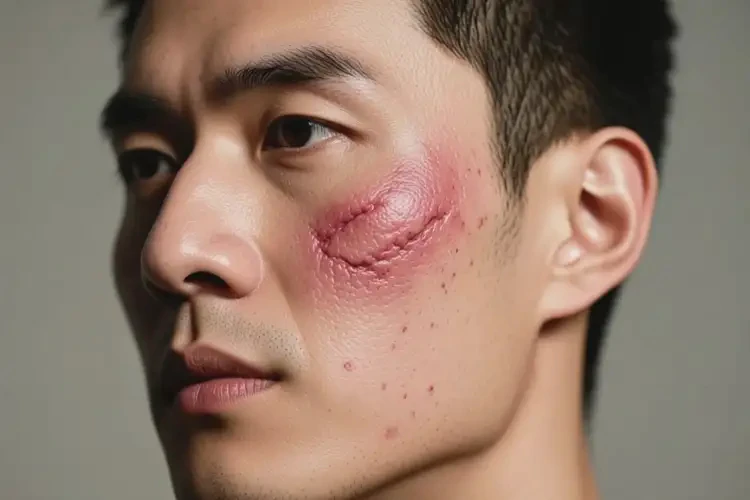 男性脸上经常起湿疹可以治好吗(图1)