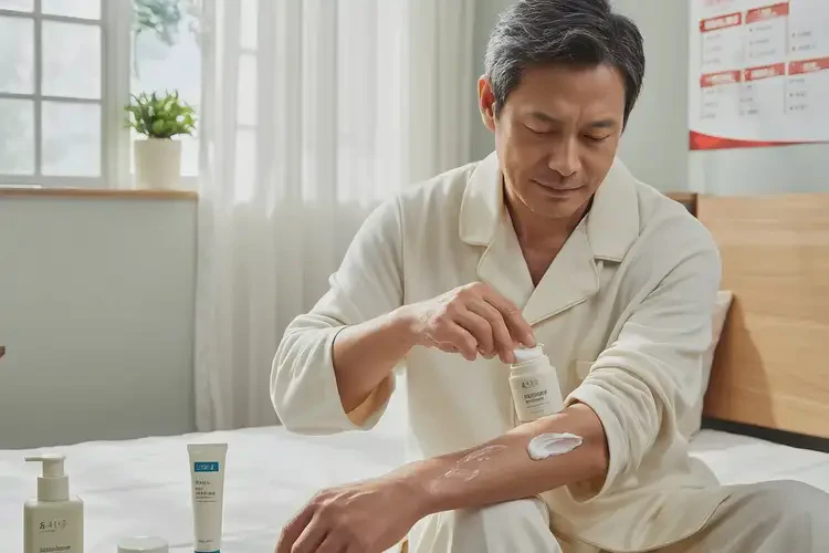 男性脖子上起湿疹能够彻底治愈吗(图1)