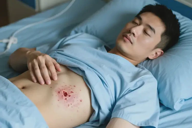 男生肚子出湿疹可以治好吗(图1)