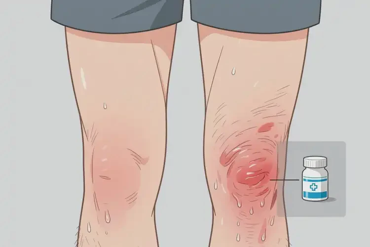 男生大腿上长湿疹可以治好吗(图4)
