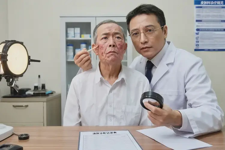 老年人脸上出湿疹不管它会自己自愈吗(图3)