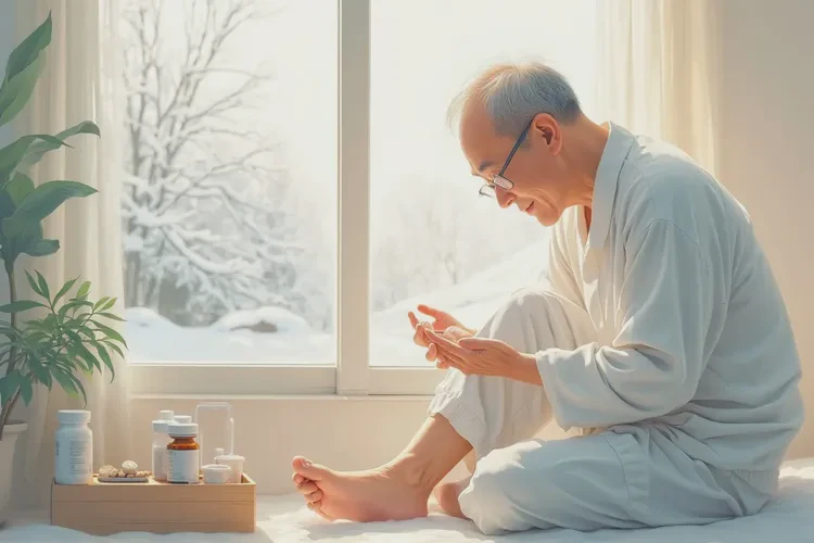 高龄老人脚上长湿疹能靠自己自愈吗(图2)