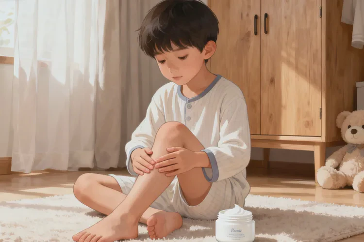 少儿四肢有湿疹可以治愈吗(图1)