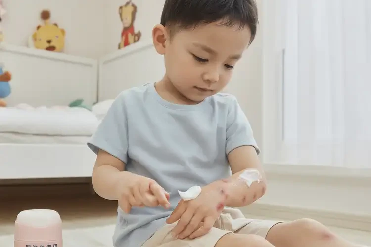 小儿手臂上有湿疹可以治好吗(图2)
