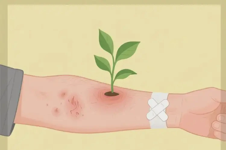 男性手臂经常长湿疹可以治好吗(图2)