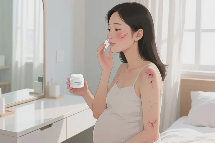 孕妇面部起湿疹可以治愈吗(图1)