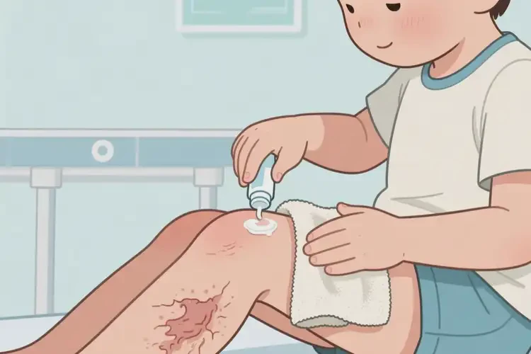 小孩大腿上出现湿疹可以治好吗(图4)