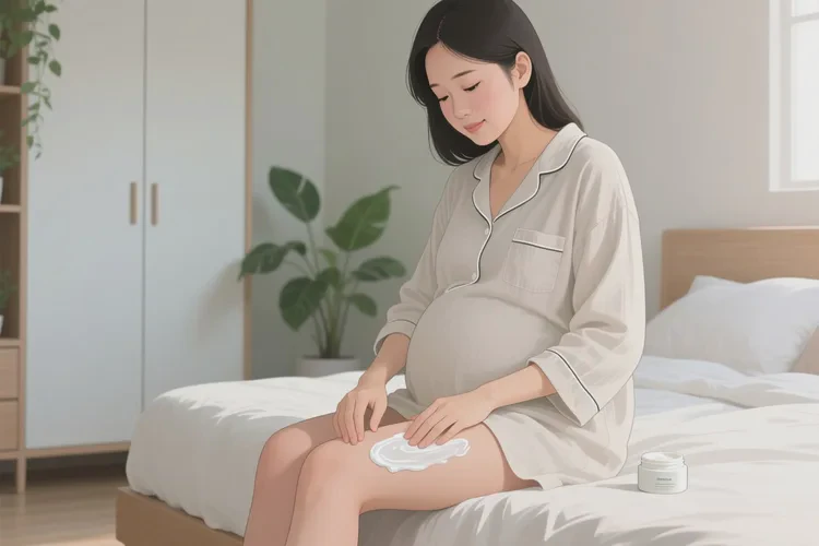 孕妇大腿上经常起湿疹可以治愈吗(图1)