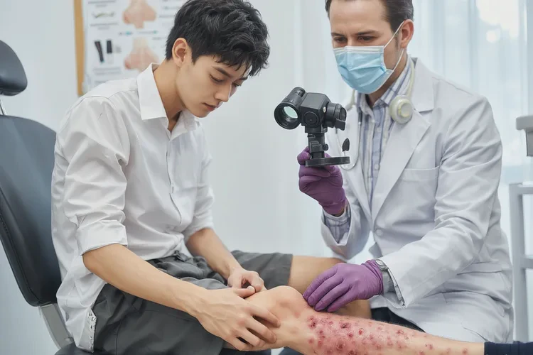 青年人小腿经常长湿疹能靠自己自愈吗(图2)