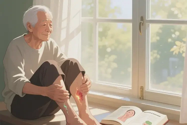 老人小腿长湿疹可以治好吗(图2)