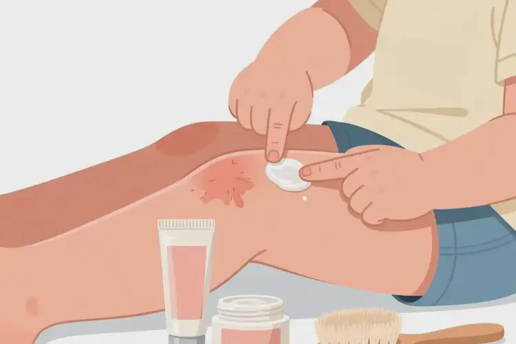 小孩大腿上出现湿疹可以治好吗(图1)