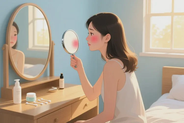 哺乳期妈妈面部容易起湿疹能靠自己自愈吗(图1)
