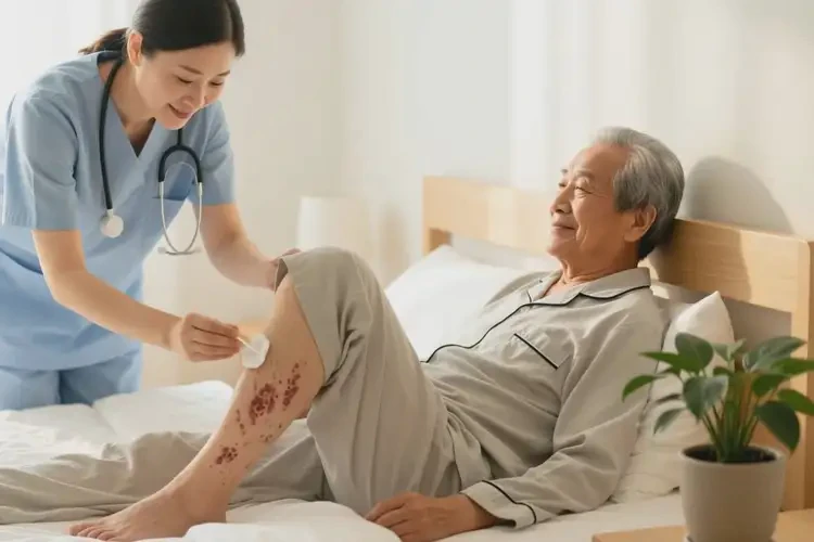 老人大腿上长湿疹可以治好吗(图3)