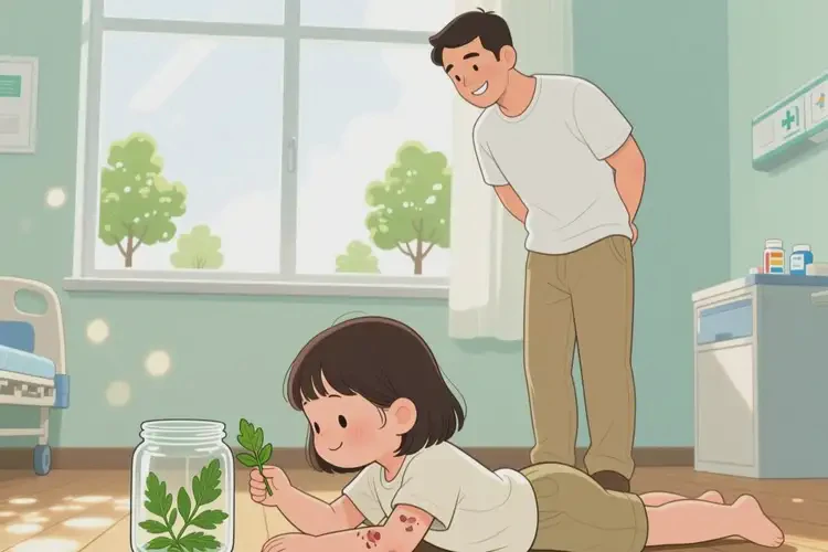 孩子身上经常长湿疹可以治好吗(图3)