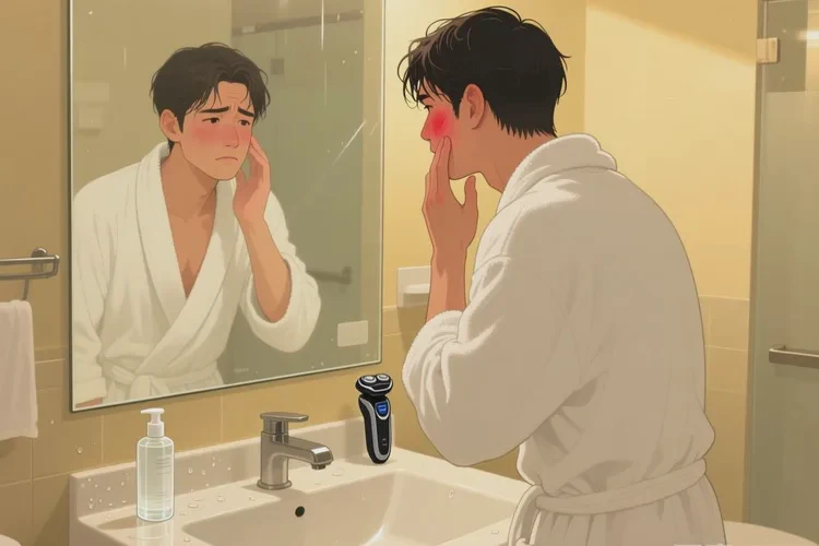男人脸上出湿疹能靠自己自愈吗(图1)