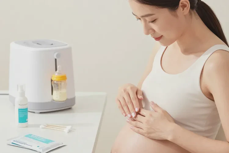 哺乳期妈妈肚子上有湿疹能靠自己自愈吗(图2)