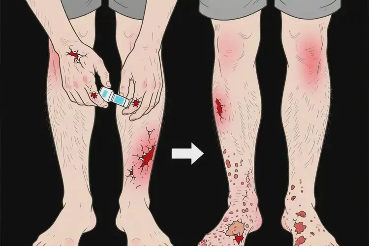 男性四肢出湿疹可以治好吗(图3)