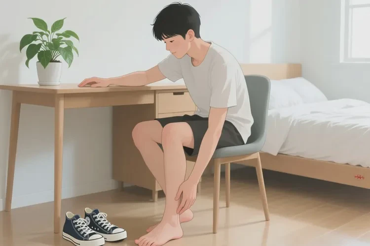 青年人脚上长湿疹能靠自己自愈吗(图1)