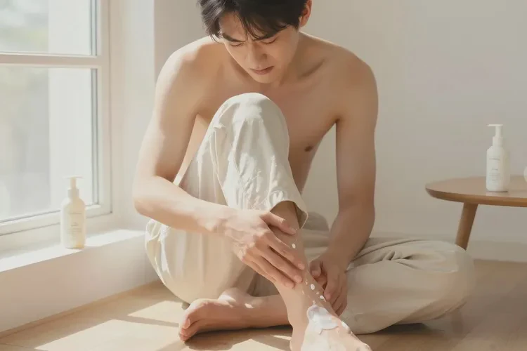 青年人小腿偶尔长湿疹能靠自己自愈吗(图1)