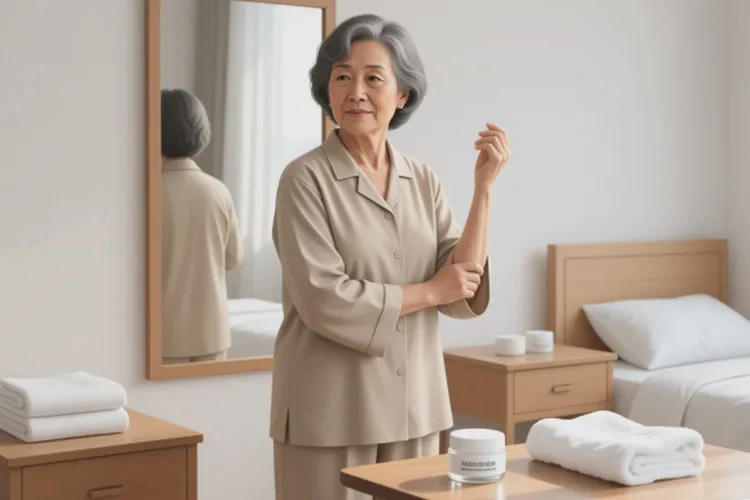 高龄老人手臂上有湿疹能靠自己自愈吗(图2)