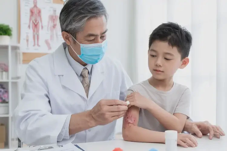 孩子屁股上出现湿疹可以治好吗(图3)