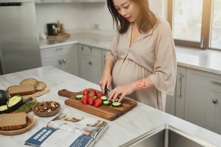 孕妇手臂长湿疹可以治愈吗(图4)