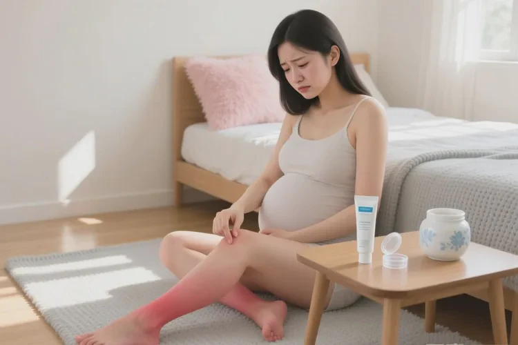 孕妇小腿出现湿疹可以治愈吗(图1)