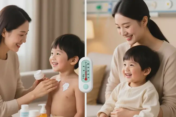 孩子大腿上出湿疹可以治好吗(图1)