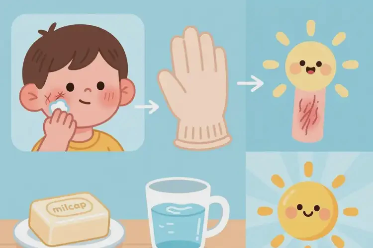 孩子肚子长湿疹可以治好吗(图3)