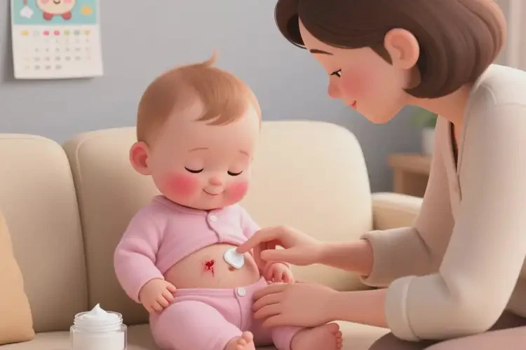 孩子肚子上容易长湿疹可以治好吗(图4)