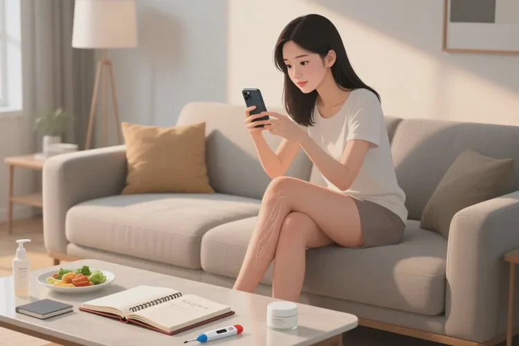 哺乳期妈妈大腿上偶尔起湿疹能靠自己自愈吗(图4)