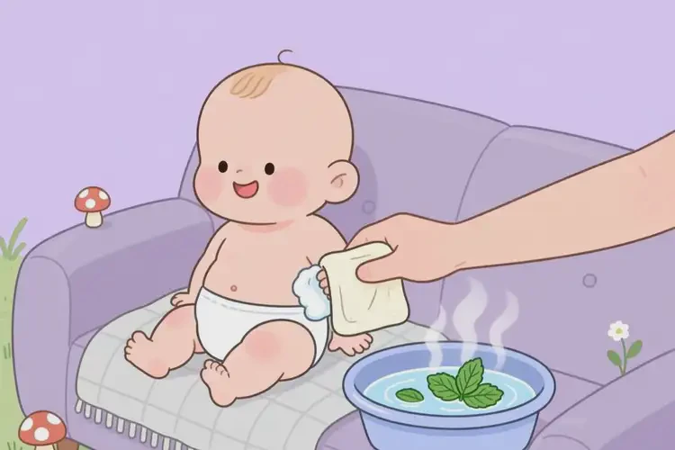 孩子屁股容易起湿疹可以治好吗(图1)
