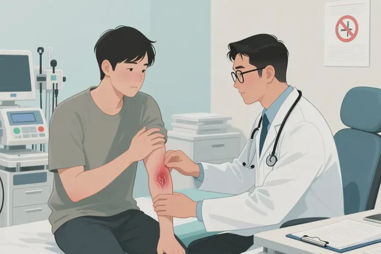 青年人肛周容易起湿疹能靠自己自愈吗(图2)
