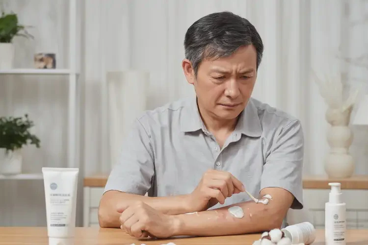 男性手臂容易起湿疹可以治好吗(图2)