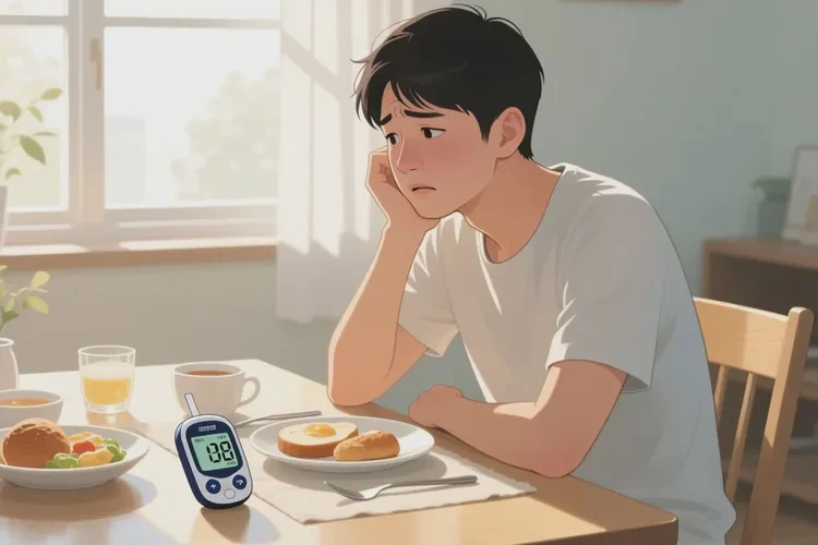 28岁早餐血糖24.7是怎么回事(图1)