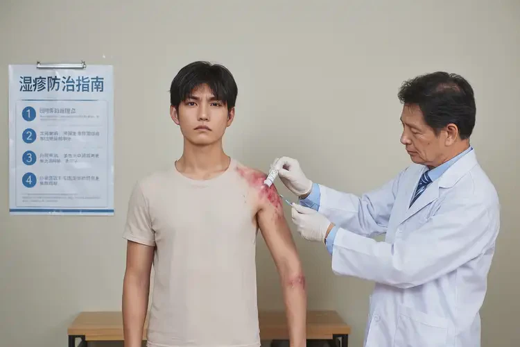男生全身出现湿疹可以治好吗(图3)