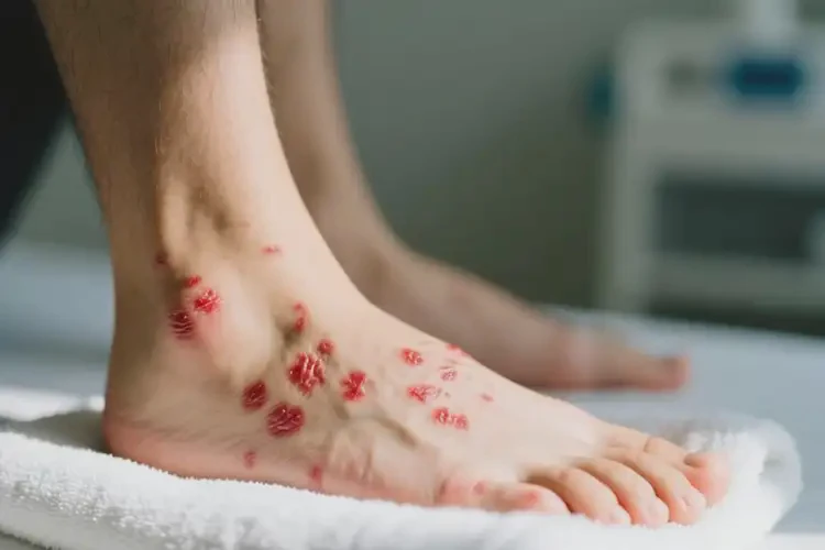 男生脚上有湿疹可以治好吗(图4)