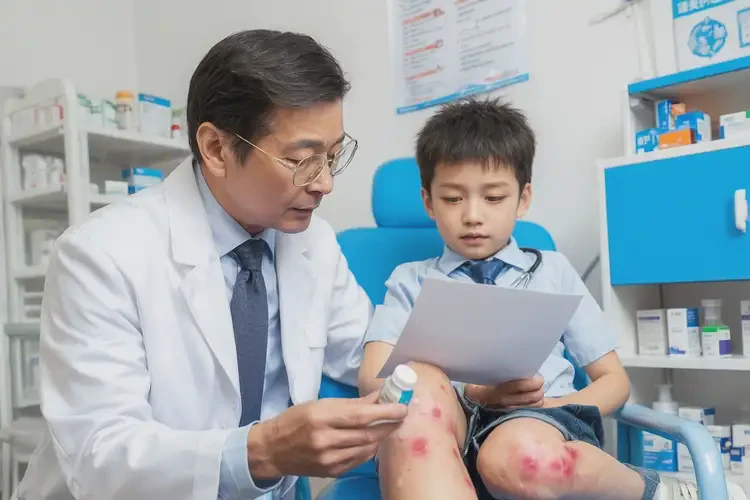 儿童大腿出现湿疹可以治好吗(图3)