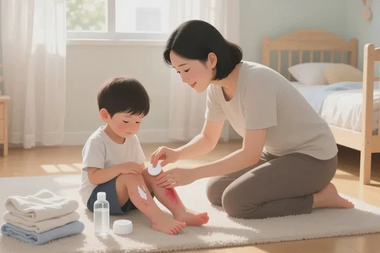 少儿全身长湿疹可以治愈吗(图1)