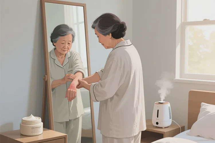 高龄老人手臂上经常长湿疹能靠自己自愈吗(图2)