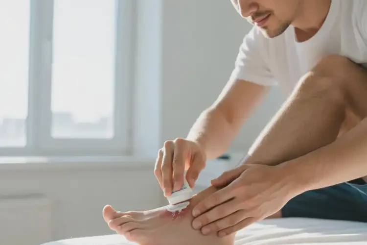 男生脚上有湿疹可以治好吗(图2)