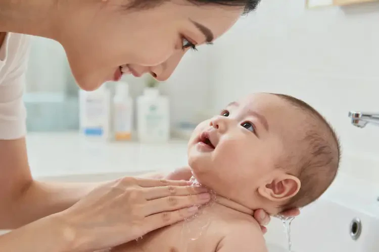 婴儿脖子上容易起湿疹可以治好吗(图2)