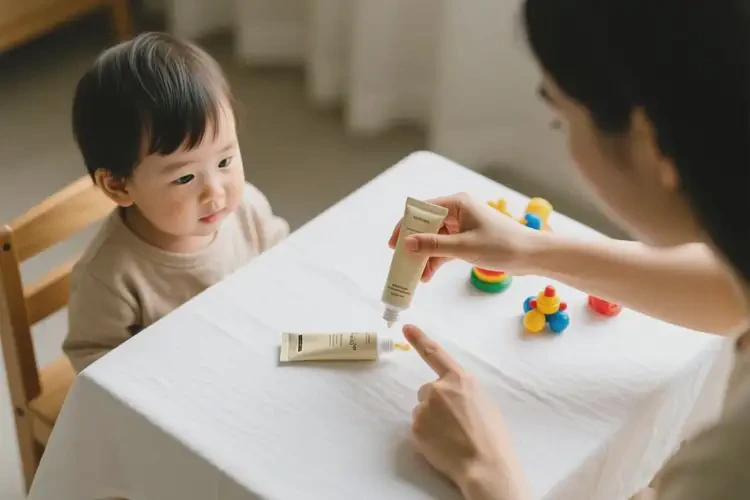 孩子肚子上起湿疹可以治好吗(图1)