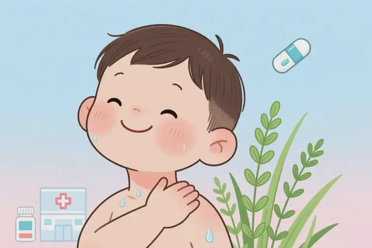 小孩脖子经常长湿疹可以治好吗(图4)