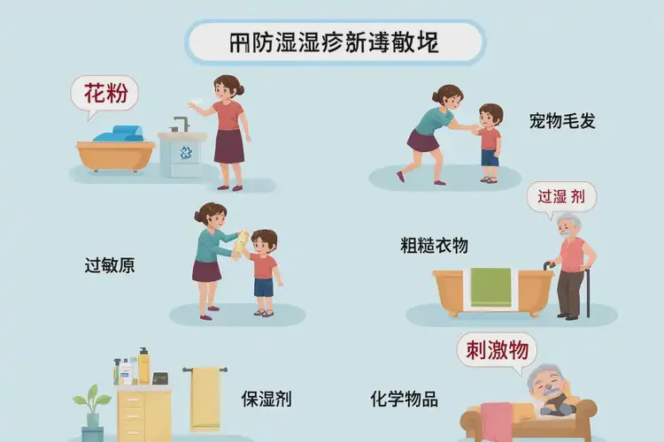 青年人四肢偶尔长湿疹可不可以根治(图2)