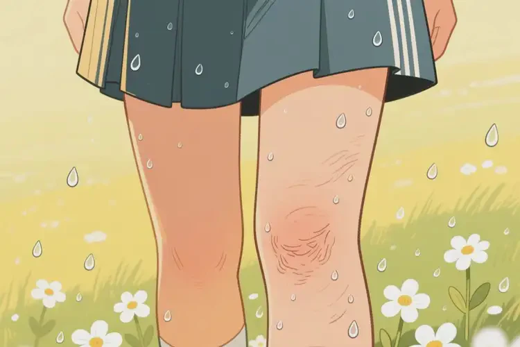 中学生大腿上偶尔起湿疹可以治好吗(图3)