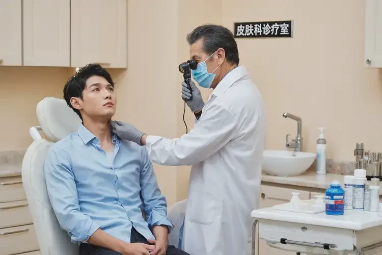 男生脖子上起湿疹可以治好吗(图1)