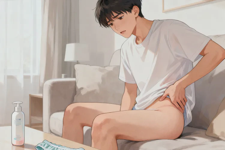 青年人肛周偶尔起湿疹能靠自己自愈吗(图1)