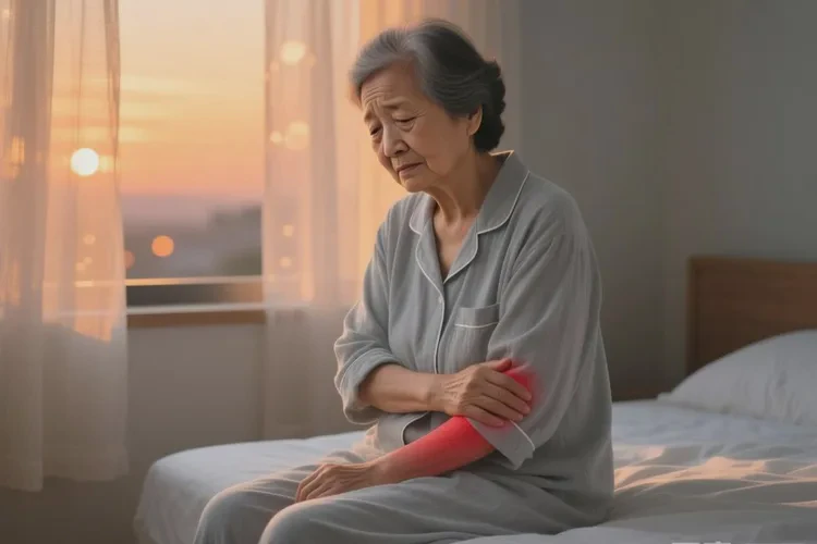 老年人手臂上容易长湿疹能靠自己自愈吗(图3)
