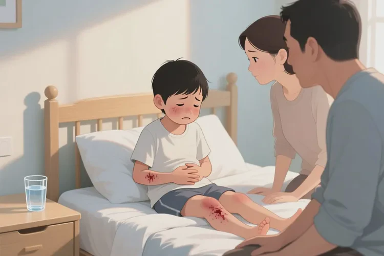 儿童肚子经常起湿疹可以治愈吗(图3)